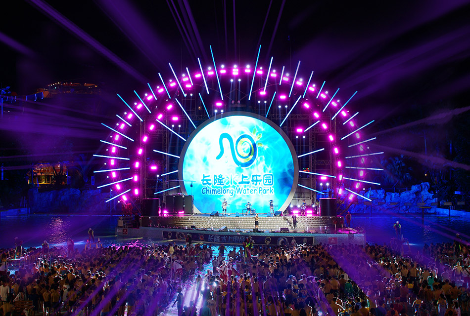 Delta outdoor LED Displays powers Chimelong Electronic Music Show