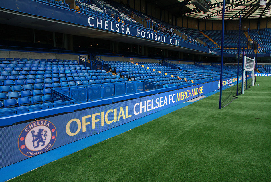 Delta’s Pitch-side LED Display at Stamford Bridge Empowers Chelsea Football Club